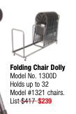 Folding Chair Dolly