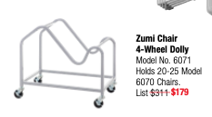 Chair 4-Wheel Dolly