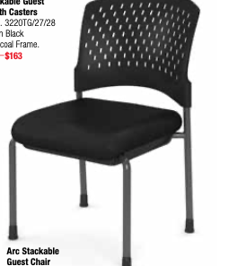 Arc Stackable Guest Chair