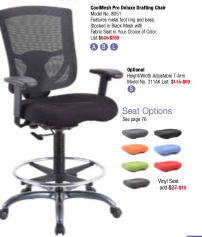 Pro Deluxe Drafting Chair